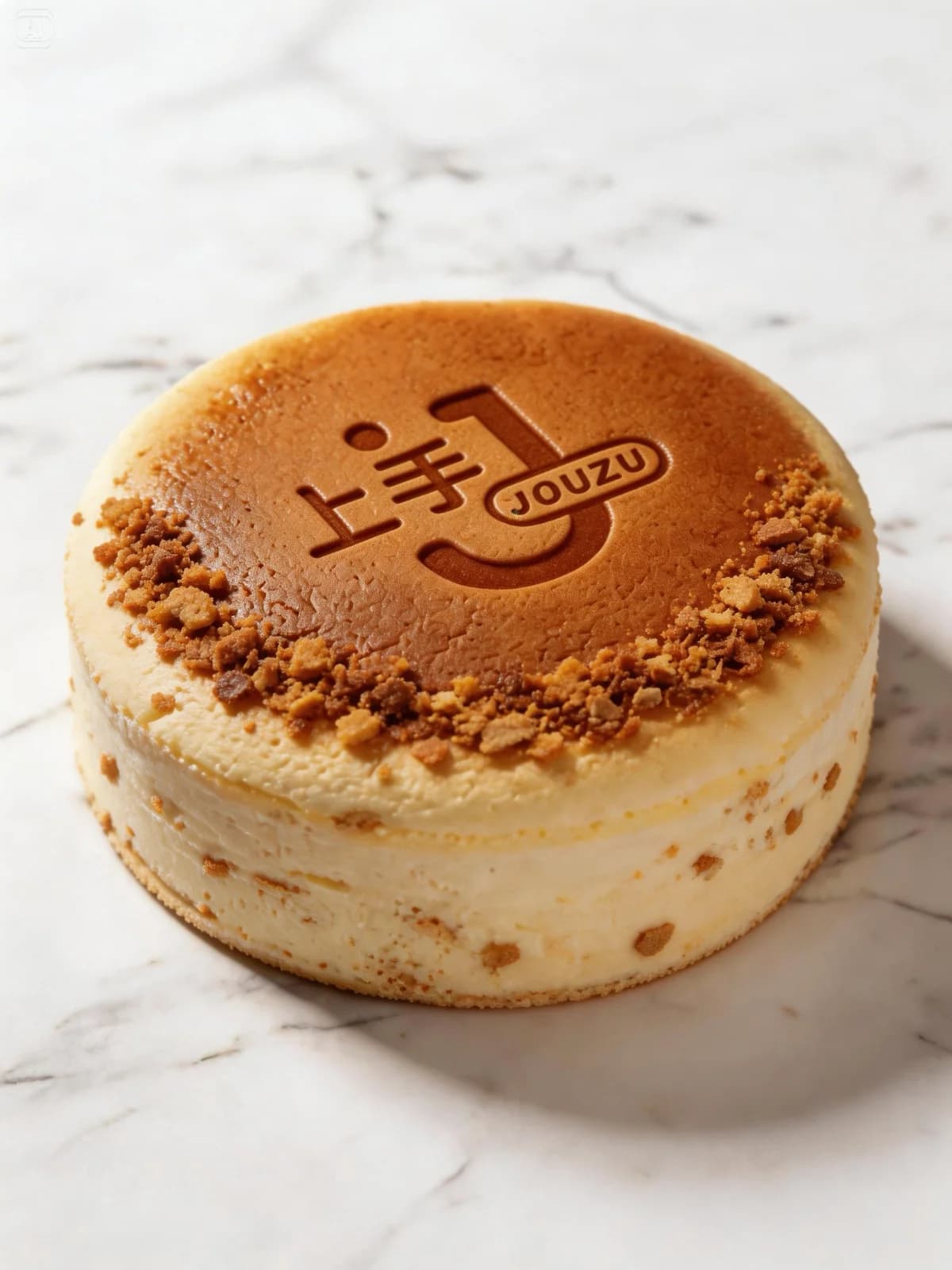 Caramel Biscuit Japanese Cheesecake - Small (7")