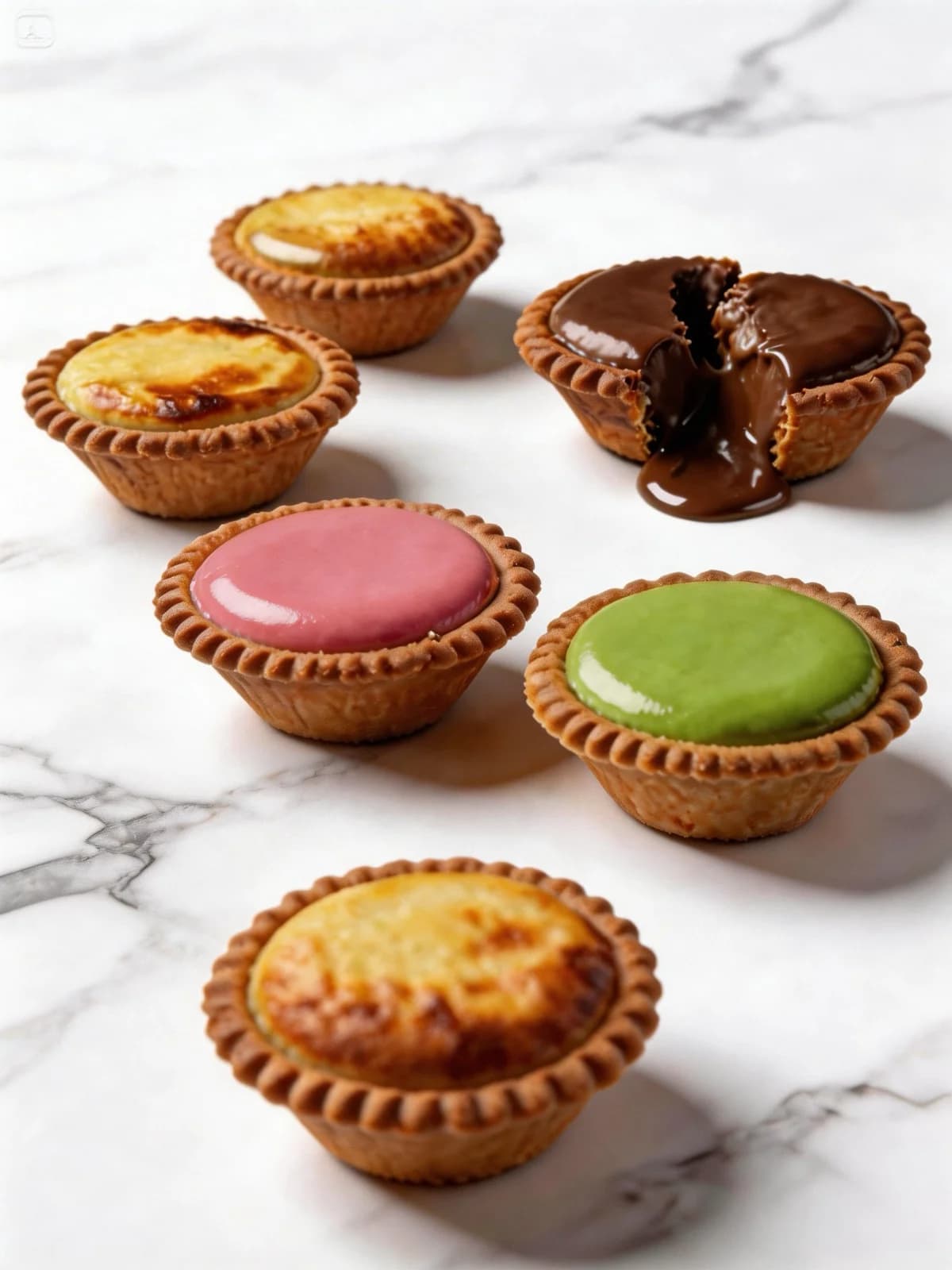 Assorted Cheese Tarts - 6 Pieces